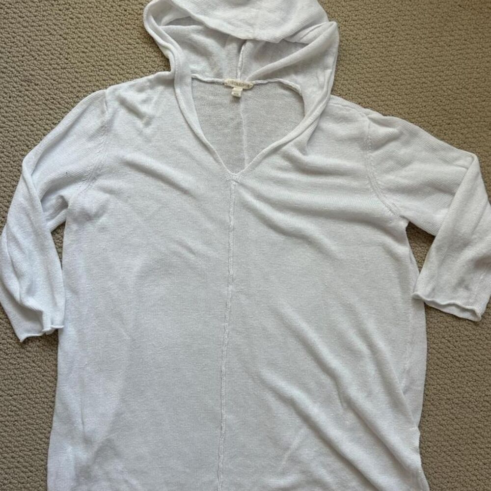Eileen Fisher Women's White Pullover